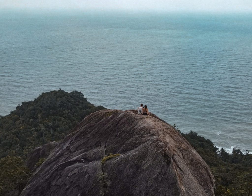 view from bottle beach viewpoint